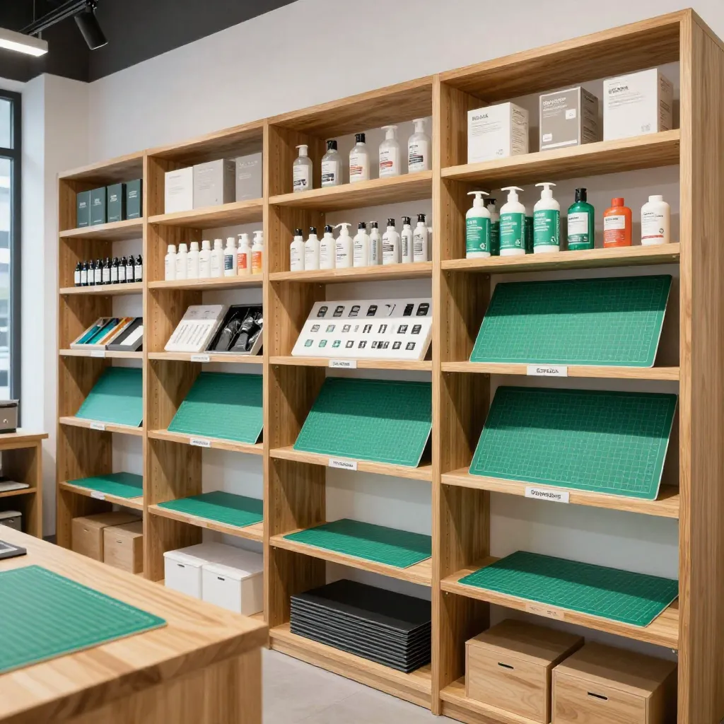 Specialty cutting mat for detailed work